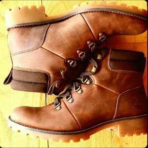 Timberland Ellendale Brown Leather Hiking Boots
